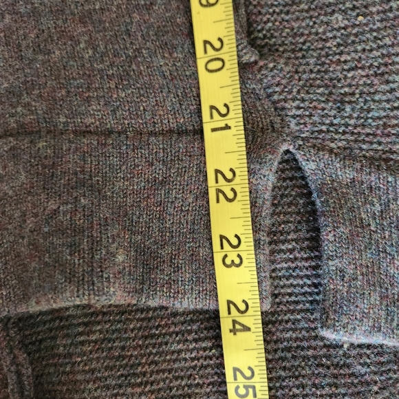 Design History Cashmere Hoodie Leather Patch Elbows - Picture 11 of 16